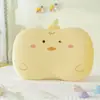 Fabricante Travesseiro de Veludo Cristal Núcleo Gato Desenho Animado Travesseiro de Barriga para Dormir Travesseiro Fofo de Bruços Espuma de Memória Macia em Estoque Venda por Atacado Dormir