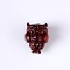 Colgante de madera de sándalo con mango de toro del zodiaco, accesorio de rey demonio, tallado a mano, de palisandro natural, venta al por mayor
