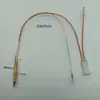Accesorios para Encendido de Estufa de Gas Juego Completo Termopar de un Hilo Válvula Solenoide Aguja de Doble Hilo Protección contra Apagado de Llama Quemar