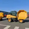 Camión Volquete de Baja Altura de Cuatro Ruedas de 3t para Escalada en Zonas Montañosas, Camión Volquete Rebotador de Baja Tasa de Fallos, Ouneng Marca Nueva, Construcción Mecánica, Descarga Frontal