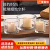 Copos Vazios de Vidro para Velas Atacado, Enfeites Elegantes para Porta-Velas, Copos Vazios Simples para Velas