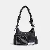 Bolsa Ita com Padrão de Estrelas Estilo Japonês para Mulheres, Bolsa de Ombro Transparente Patchwork de Grande Capacidade, Estilo Doce para Meninas, Bolsa Transversal para Alunos do Ensino Fundamental
