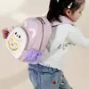 Mochila de Jardín de Infancia Dibujos Animados Moda Linda Mochila Pequeña para Niños y Niñas de 3 a 6 Años Ligera Protectora de Columna Vertebral Bolsa Escolar