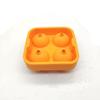 Fornecimento direto da fábrica atacado silicone 4 bolas 6 bolas molde de cubo de gelo molde de hóquei no gelo utensílio de cozinha cubo de gelo hóquei no gelo