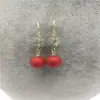 Brincos retrô de Ano Novo para mulheres 2021 novo design de nicho moderno brincos elegantes de alta qualidade brincos vermelhos presente