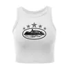 Camisola Europeia e Americana Transfronteiriça Novo Estilo Garota Picante Roupa Íntima Feminina Top Tendência Estampado Colete Esportivo