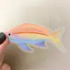 50 Pegatinas de Peces Dorados Doble Transparencia, Pegatinas Transparentes Pintadas DIY para Cuadernos, Teléfonos Móviles, Decoración de Maletas, Pegatinas Impermeables