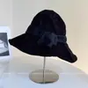 Sombrero de Pescador Mezclado con Hilo de Seda Simple Japonés y Lino para Mujer, Sombrero de Tela con Protección Solar de Verano, Sombrero de Cubeta con Lazo de Color Contrastante, Sombrero de Sol para Viajero