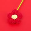 Feito à mão transfronteiriço lã acabada crochê florzinha japonesa flor puff flor artificial flor falsa buquê fofo flor decorativa