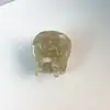 Clip para el Cabello Redondo Pequeño con Textura de Acetato Estándar de Oro Coreano Clip Lindo para Flequillo Pasador Pinza Superior Exquisito Clip para el Cabello de Princesa