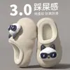 Pantuflas de Gato de Dibujos Animados para Niños Invierno Bebé Algodón Impermeables Talón Cerrado Niñas Niños Zapatos de Felpa de Algodón Para Uso en Exteriores