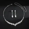 Accesorios de collar de perlas de moda de venta caliente transfronteriza para mujer, pendientes de nicho de lujo ligero a la moda, diseño de pulsera de novia, joyería de alta gama