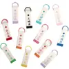 Chaveiro de Fita Bordada com os Doze Signos do Zodíaco Pingente Criativo para Bolsa Estudante Casal Decoração Personalizada para Mochila Venda por Atacado