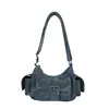 Bolso hobo de diseño vintage transfronterizo 2026, bolso de hombro de moda de nicho para el día a día, bolso cruzado para mujer