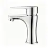 Grifo para lavabo de agua fría y caliente, lavabo de encimera, lavabo curvo grande independiente, venta al por mayor para proyectos de baño y hotel