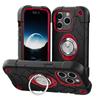 Comercio Exterior Tres en Uno Soporte de Doble Anillo para iPhone15pro Apple 15m Funda de Teléfono de Dibujos Animados de Spider-Man