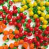 [Fruta de Asia Occidental] Sandía Manzana Cuentas de Vidrio Cuentas Hecho a Mano Material DIY Pulsera Accesorios de Joyería