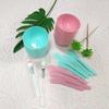 Suministro directo de fábrica No. Juego de 3 cuencos para mascarillas de colores sólidos, juego de 4 brochas para mascarillas, cuenco para mascarillas DIY, cuchara medidora, palito para mascarillas, venta al por mayor
