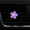 Pequeña Margarita Niña Accesorios para Coche Accesorios Perfume para Coche Salida de Aire Acondicionado Clip de Aromaterapia Flor Decoración Interior de Coche