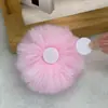 Pelota de imitación de pelo de conejo directa de fábrica para cortinas, cojines, peluches para mascotas, accesorios de bricolaje hechos a mano, decoración de zapatos y sombreros, y materiales para accesorios