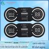 Veículo elétrico 88 diafragma tubo digital 88 diafragma branco LED retroiluminação tela digital filme de difusão de alta temperatura digital