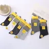 Calcetines Casuales de Malla Fina para Hombre, Sin Costuras, para Primavera y Verano, de Algodón a Media Pantorrilla, Diseño Integrado Simple Peinado Anti-Pilling