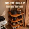 Estante de Almacenamiento de Escritorio Multicapa Simple Soporte para Tazas Organizador de Esquina para el Hogar Estanterías de Almacenamiento para Librería de Escritorio de Oficina