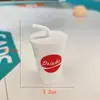 Mini Conjunto de Brinquedos Infantis Transfronteiriço com Batatas Fritas, Hambúrguer, Refrigerante, Modelos de Pizza e Pão para Brincar de Faz de Conta, Simulação Realista de Alimentos