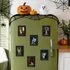 Mzct650-655 Amazon Halloween Venta Caliente Divertido y Creativo Fantasma 3D Marco de Fotos de Madera Imán para Refrigerador
