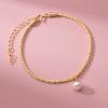 Pulseira de pérolas de água doce naturais estrelas pequenas frescas design de senso de estilo retrô joias de mão atacado