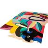 Alfombra con diseño de dopamina para sala de estar, arte avanzado, sofá, mesa de centro, manta, habitación infantil, dormitorio, mesita de noche, alfombrilla para pies