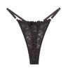 Ropa Interior Transfronteriza Sexy Nueva Encaje Lazo Hueco Cintura Baja Sexy Tanga de Mujer Lista para Comercio Exterior