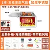 Asador Giratorio Automático Comercial Estilo Rock para Puestos, Parrilla de Piernas de Pollo Estilo Orleans, Horno de Barbacoa sin Humo a Gas y Carbón