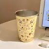 Vaso para Enjuague Bucal de Acero Inoxidable 304 para Uso en Casa y Dormitorio, Vaso para Cepillo de Dientes Infantil, Vaso para Cepillo de Dientes de Alta Apariencia para Parejas