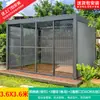 Pabellón Manual/Eléctrico Mojia para Exteriores con Persianas Retráctiles Automáticas, Toldo de Aleación de Aluminio para Invernadero de Jardín