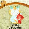 Ano do Dragão Ano Novo série DIY Estilo Nacional jóias acessórios cartoon besta pulseira pingente em forma de dragão fu personagem headband pingente