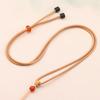 Cordón colgante de 2 mm, cuerda de collar fuerte y cómoda, joyería de cuerda para el cuello de jade, cuerda valiente dorada al por mayor para hombres y mujeres