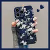 Flores de Magnolia Son Adecuadas para Apple 17Promax Dibujos Animados Lindos Funda Completa para Lente de iPhone16Pro 15 Modelo Nuevo 14