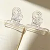 Clip de cola larga creativo, clip para documentos de aspecto elegante, carpeta transparente, clip para encuadernar exámenes estudiantiles, clip sellador de snacks para el hogar
