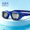 Gafas de Natación Impermeables y Anti-Vaho para Adulto Gafas de Natación Planas 2025 Nuevo Gafas de Natación de Silicona para Carreras Fabricante Venta al por Mayor