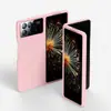 Capa macia e com toque suave adequada para o telefone Samsung ZFold3, Tela dobrável W com 78% de desconto W23 capa de silicone líquido proteção total anti-queda