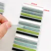 Etiquetas índice extremadamente finas se pueden escribir color notas adhesivas transparentes papelería para estudiantes etiquetas para notas de lectura
