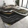 Tapete Simples de Mármore para Sala de Estar, Mesa de Centro e Quarto, Fácil de Manter, Tapete de Piso de Cobertura Total, Pode Ser Embalado Individualmente