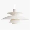 Conjunto de luminária pendente nórdica transfronteiriça PH5, lâmpada de mesa criativa moderna simples de disco voador para bar, designer dinamarquês luz para restaurante ocidental
