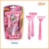 Fabricantes MAX, afeitadora manual desechable de tres capas para partes íntimas de las piernas y la espalda para damas, cuchilla de afeitar.