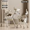 Silla de comedor para bebé, silla plegable para comedor infantil, mesa y silla de comedor multifuncional para niños, asiento para el hogar