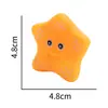 Brinquedos de água para apertar e fazer barulho para bebês, brinquedos de banho de borracha macia com vida marinha, brinquedos sonoros interativos de pato amarelo para crianças, atacado