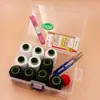 Caja de Costura Doméstica Práctica Set de Agujas e Hilo para Coser Bolsa de Costura Portátil para Estudiantes Caja de Almacenamiento de Buena Calidad Costura y Costura
