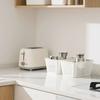 Nuevo Modelo 2025 Cesta de Almacenamiento Redonda Pequeña con Agujeros para Baño, Cesta de Almacenamiento para Ducha, Cesta de Almacenamiento para Frutas y Verduras de Cocina