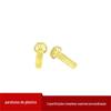 Parafuso principal redondo plástico isolado Parafuso transversal plástico M3 * 10 de uma comunicação plástica do parafuso de FM PEI * parafuso de nylon 10